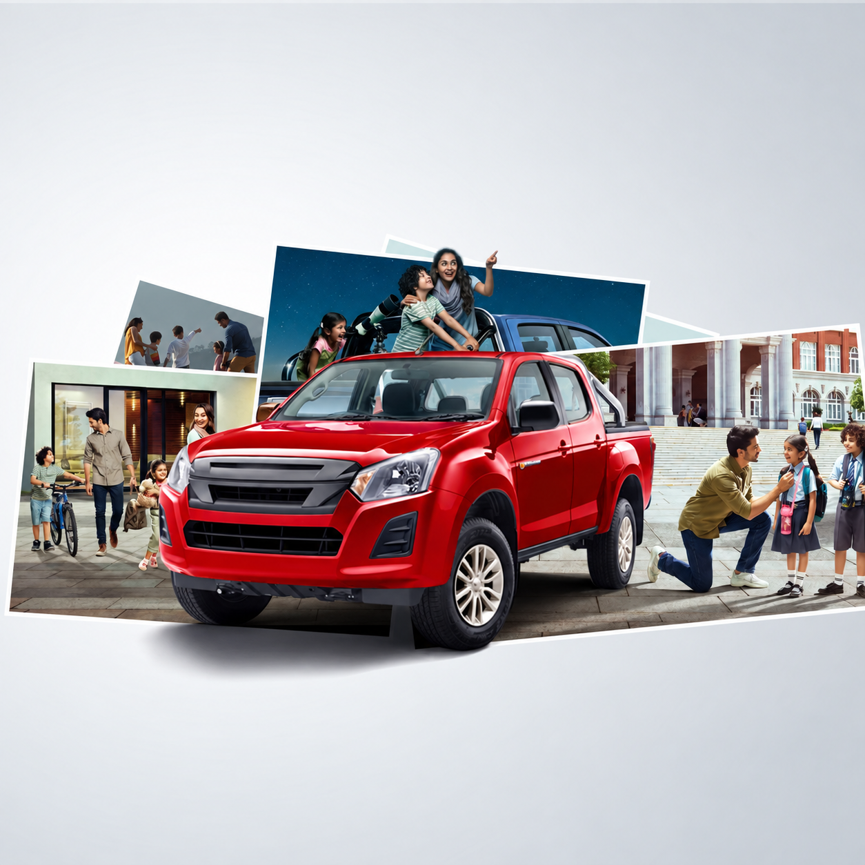 ISUZU Hi-Lander campaign artwork from Times Motors, Nepal&rsquo;s highest selling Japanese lifestyle pickup
